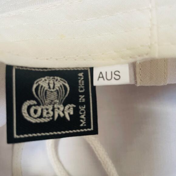 Cobra Mens Tan Boonie Bucket Hat Side Snaps Chinstrap Safari Fishing Sun Cap OS - Picture 6 of 7